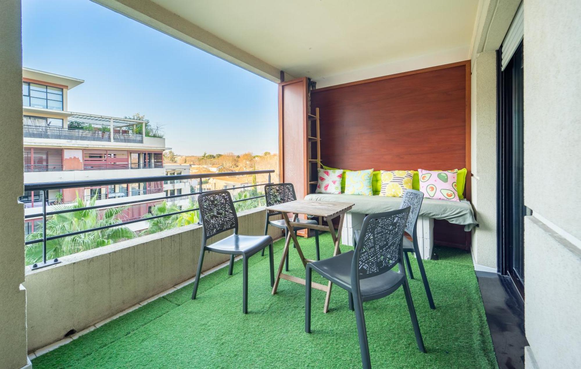 Le Dory - Spacieux, Climatisation, Terrasse & Parking Μονπελιέ Εξωτερικό φωτογραφία